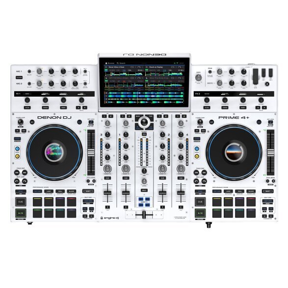 Denon DJ Prime 4+ in White